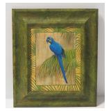 Prints Of Macaws By Menkins, Framed, 13" x 15"
