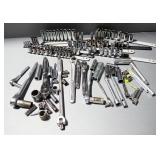 Ratchet And Socket Collection, Various Sizes, Contents Of 2 Flats