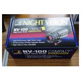 Moonlight Night Vision Scope, Model NV-100 With Compact Illuminator, In Original Box