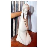 Lladro Madona with Child Statue, 7.5" Tall