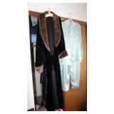 Fabulous Furs, Faux Fur Bath Robe, With Cabernet Sleep Wear, Size Medium