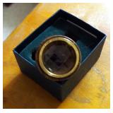 1988 Van Cort Instruments Small Wood Kaleidoscope In Box