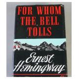 For Whom The Bell Tolls By Ernest Hemingway, 1940, 1st Ed (Scribner