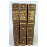 Missouri Democracy By Wm. Rufus Jackson, 3 Royal Octavo Volumes, 1935, 1st Ed., Illustrated, Fine Bi