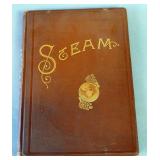 Steam, Catalogue By The Babcock & Wilcox Co., 1891, Illustrated, Decorated Cover