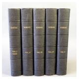 History Of Kansas By William E Connelley, 1928, In 5 Volumes Complete, Illustrated