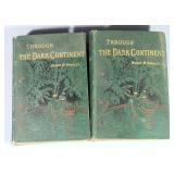 Through The Dark Continent By Henry M. Stanley, 1878, 1st Editions, Two Volume Set, Illustrated, Fol