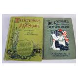 1800s History Books Beautifully Illustrated With Engravings Including Illustrious Americans, And Mor