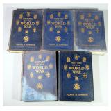 History Of The World War By Frank H. Simonds, 1920, Five Volume Set