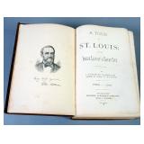 A Tour Of St. Louis By J.A. Dacus, 1878, 1st Ed., Illustrated With Engravings