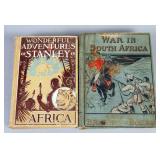 African History Books Including Travellers In Africa, Stanley, War In South Africa, 1800s/1900s, Ill