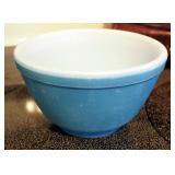 Pyrex Glass Casserole With Lid, Small Mixing Bowl, Fire-King Mixing Bowls And Loaf Pan