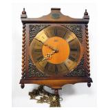 AMS Tempus Fugit Chime Wall Clock With Weights