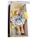 Cabbage Patch Kid Limited Edition Porcelain Collection, Item 4882 Kellyn Marie, 1984, 16-Inch, Numbe
