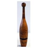 Antique Juggling Pin, Marked 1 Lb