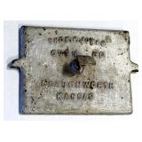 Thos. F. Jones Oven Co Antique Oven Door