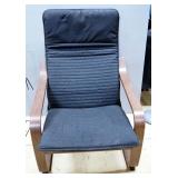 Ikea Poang Chair With Cushion, 38" High