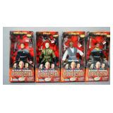 Playmates Star Trek Insurrection 9" Action Figures, Qty 4, All NIB