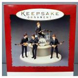 Hallmark The Beatles Gift Set Of 5 Ornaments Plus Microphones And Stage, In Original Box