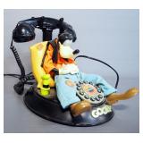 Disney Telemania Battery Powered Goofy Telephone