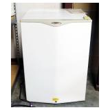 Haier Compact Refrigerator, Model HCL06WNAWW, 33.5" x 23.5" x 25", Includes Key