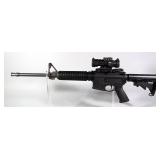 Ruger AR-556 .556 NATO Rifle SN# 850-22784, No Mag, Adjustable Stock, Burris AR-332 3x Prism Scope