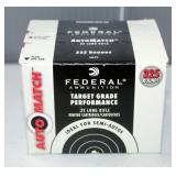 Federal .22 LR Ammo, Approx 325 Rds