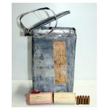 Russian 7.62x25mm Ammo, Approx 800 Rds, In Vintage Ammo Can