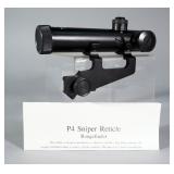 Barska 4x20 Electro Sight Scope With Ruger Mini-14 Mount And Box