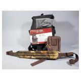 Fieldline Pro Series Large Trap Shell Pouch, Roma Leather Concealment Pack Holster With Belt Clip, A