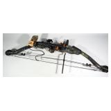 Browning Timberwolf TBF4B Compound Bow, With Quiver, Finger Guard, In Camo Soft Case, Extra Quiver W