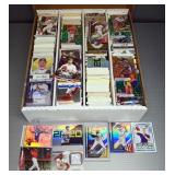 Sports Card Collection Includes Football, Baseball, And Basketball, Uncounted, See Photos