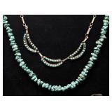 Southwest Style Jewelry, Many Are Sterling Silver With Turquoise Colored Stones, Approx 408 g Total 