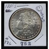 1881 S Morgan Silver Dollar