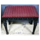 Piano Bench With Upholstered Hinged Seat