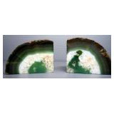 Geode Style Bookends