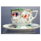 Teacup And Saucer Collection, With Collector Plates, Bud Vase And More
