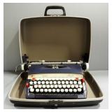 Sears President 12 Manual Typewriter In Hard Case