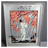 Wall Mirrors With Vogue 1918 And 1919 Covers Superimposed, Each 16" Wide x 20" High