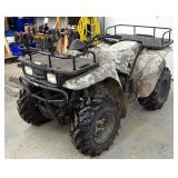 2000 Kawasaki Automatic Gas Powered ATV, Miles Showing 735.6, VIN JKAVF8A1XYB516824, New Tires