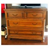 Solid Wood Cedar Line 3- Drawer Dresser, 42" x 20" x 49"