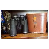 Vintage Cyklop Deluxe AntiReflex Binoculars, And Western Field 10 x 50 Extra Wide Angle Binoculars