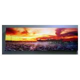 Canvas Wrapped Arrowhead Stadium Print, 29" x 9"