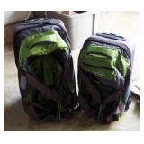 Eddie Bauer Rolling Duffel Luggage, Qty 2