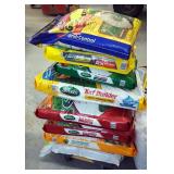 Lawn Fertilizer, Grub Control, Weed Killer, Winterizer, And More, Qty 9 Full Bags, and 2 Partial Bag
