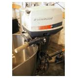 Vintage Evinrude Outboard Motor, Left Hand Controls