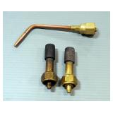 Rosebud Welding Tips, Qty 2 And UM350 Brazing Tip
