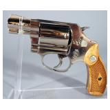 Smith & Wesson 36-10 .38 S&W Spl + P 5-Shot Revolver SN# DAP4125, With Extra Grip, In Hard Case