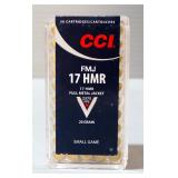 CCI .17 HMR Ammo, Approx 150 Rds, Local Pickup Only