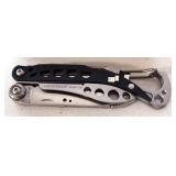 Leatherman Style CS Multi-Tool 831207 And Mammut Fixed Blade Knife With Leather Sheath